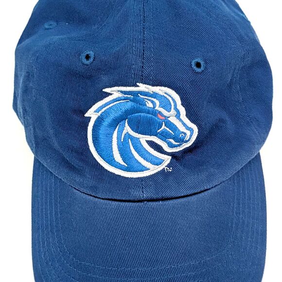 Boise State Broncos Hat Cap Adjustable Blue Logo NCAA Casual R by Richardson R55 - Picture 3 of 6
